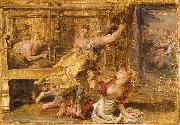Peter Paul Rubens Pallas and Arachne oil painting on canvas